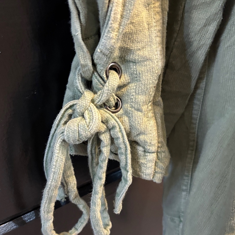 Free People Textured Mint Pants - Picture 3 of 3